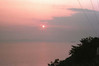 Zonsondergang in de buurt van Igoumenitsa