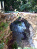 Voor de waterval