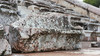 Bank in het oude theater van Epidavros