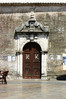 Kerkdeur in Lefkas-stad