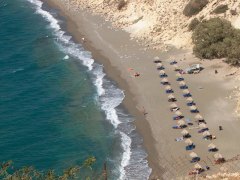 Komos Beach, Kreta, Griekenland