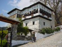 Traditioneel gebouw in Pilion