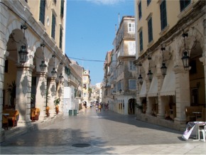 Corfu / Korfoe stad