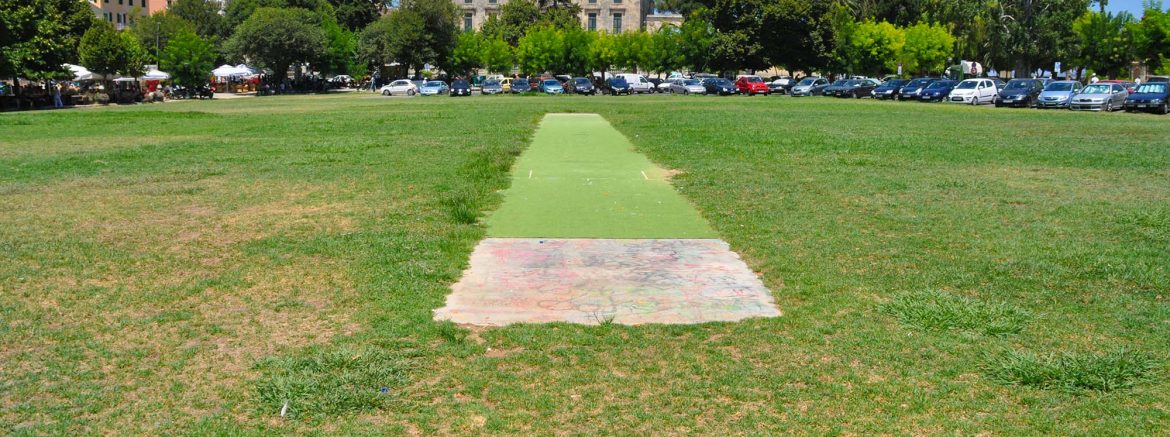 Cricket op Corfu